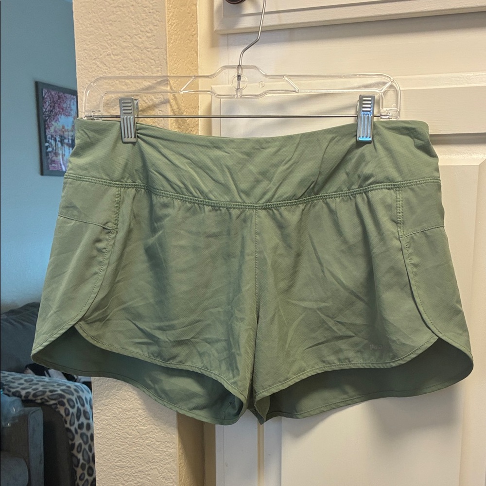 Patagonia Green Athletic running Shorts